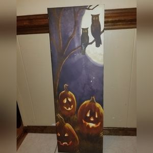 Halloween canvas wall art